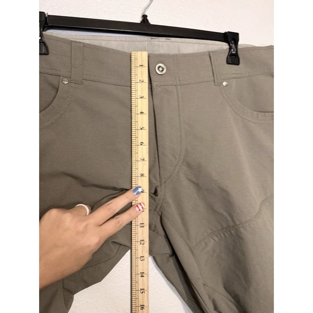 Kuhl Shorts Men's 40 Brown Silencr Kargo Ripstop Outdoor Hiking